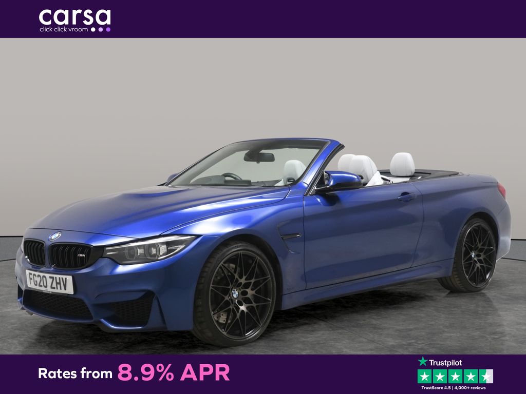 2020 used BMW M4 3.0 BiTurbo GPF Competition Convertible DCT (450 ps)