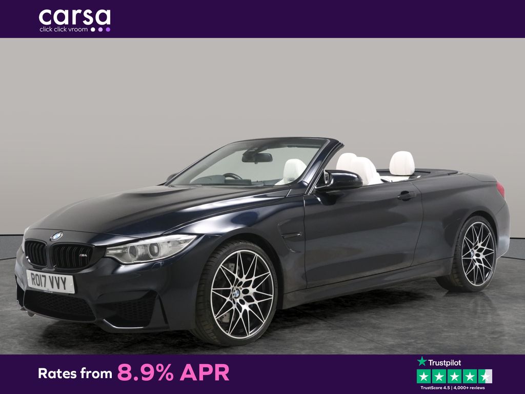 2017 used BMW M4 3.0 BiTurbo Competition Convertible DCT (450 ps)