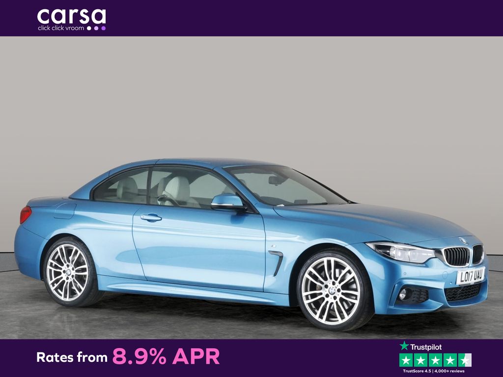 2017 used BMW 4 Series 3.0 440i M Sport Convertible (326 ps)