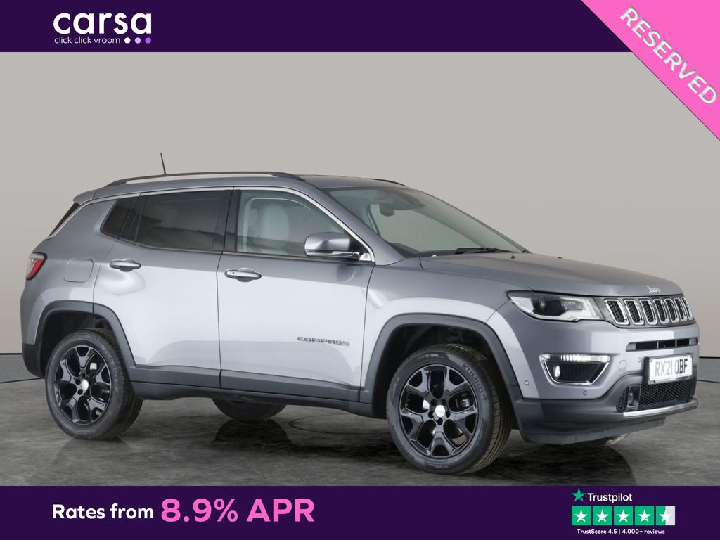 2021 used Jeep Compass 1.4T MultiAirII GPF Limited 4WD (170 ps)
