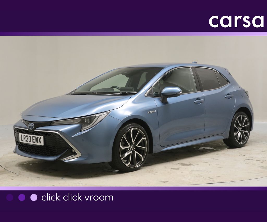 2020 used Toyota Corolla 1.8 VVT-h Excel CVT (122 ps)