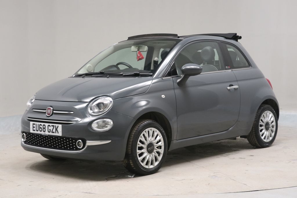 2018 used Fiat 500C 1.2 Lounge Convertible (69 bhp)