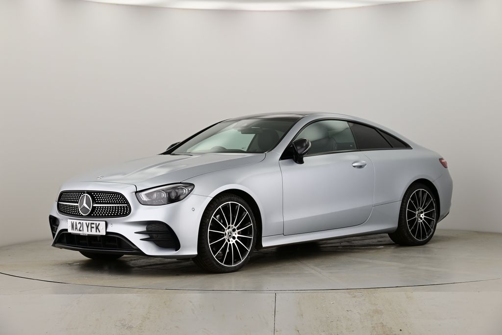 2021 used Mercedes-Benz E Class 2.0 E220d AMG Line Night Edition (Premium Plus) Coupe G-Tronic+ (194 ps)