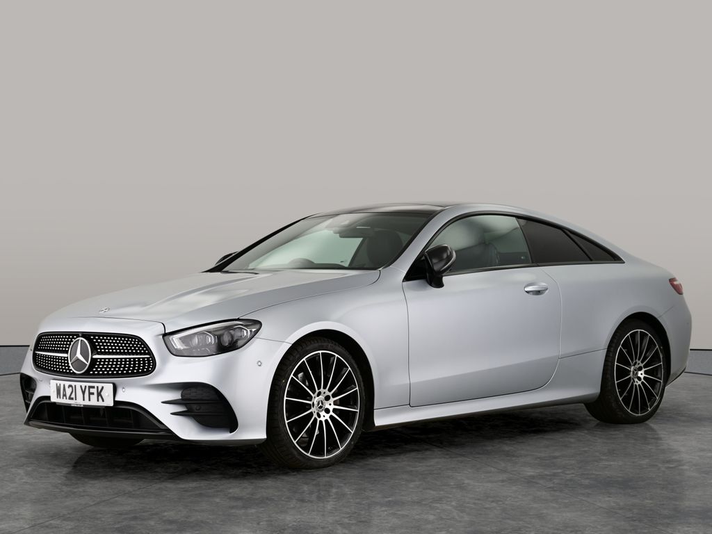 2021 used Mercedes-Benz E Class 2.0 E220d AMG Line Night Edition (Premium Plus) Coupe G-Tronic+ (194 ps)
